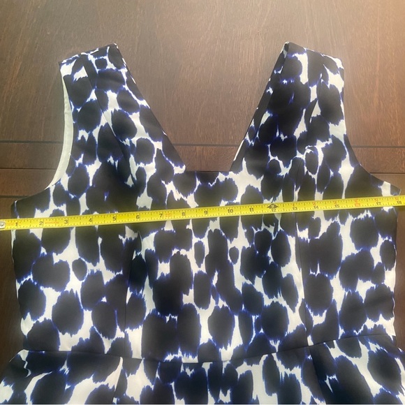 Kate Spade Sleeveless Leopard Fit & Flare 8 NJMU4965 - Picture 9 of 10